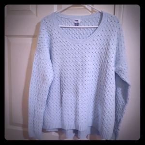 Light blue sweater